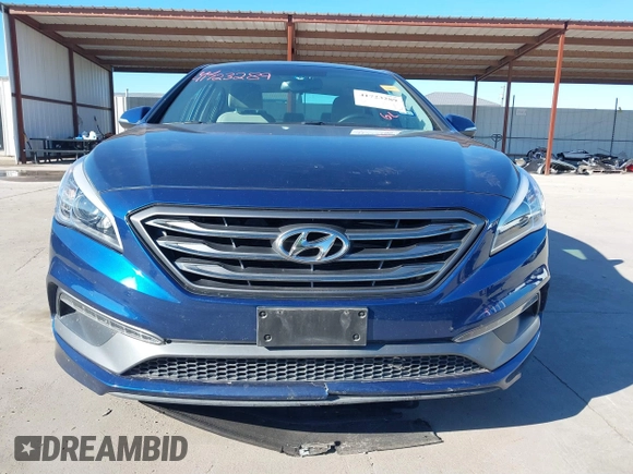 2017 Hyundai Sonata Sport with VIN 5NPE34AF3HH558348, listed as a IAAI auction lot 41723289 with 99,829 mi miles and . Bid and sale history available at DreamBid. Image 12.
