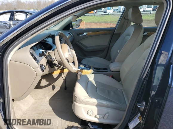 2010 Audi A4 2.0T Premium Plus with VIN WAUFFAFL2AN058032, listed as a Copart auction lot 52121865 with 172,051 mi miles and Salvage Title. Bid and sale history available at carsss.com. Image 7.