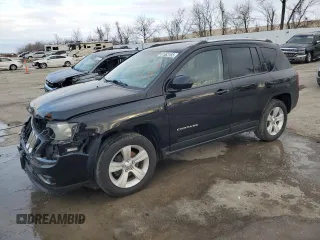 2015 Jeep Compass High Altitude Edition with VIN 1C4NJDEBXFD217481, listed as a Copart auction lot 41563165 with 180,626 mi miles and Salvage Title. Bid and sale history available at carsss.com. Image 1.