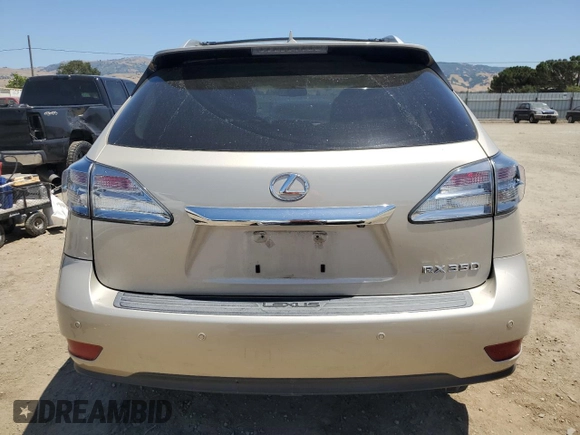 2011 Lexus RX 350 z VIN 2T2ZK1BA6BC042903, wystawiony jako Copart lot #57523015 z przebiegiem 101 058 mil mil oraz Szkoda całkowita • Salvage title. Historia ofert i sprzedaży dostępna na DreamBid. Obrazek 6.