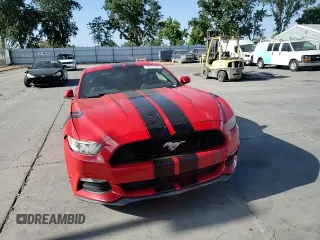 2015 Ford Mustang V6 with VIN 1FA6P8AM3F5345921, listed as a Copart auction lot 59231455 with 130,844 mi miles and Salvage title. Bid and sale history available at DreamBid. Image 14.
