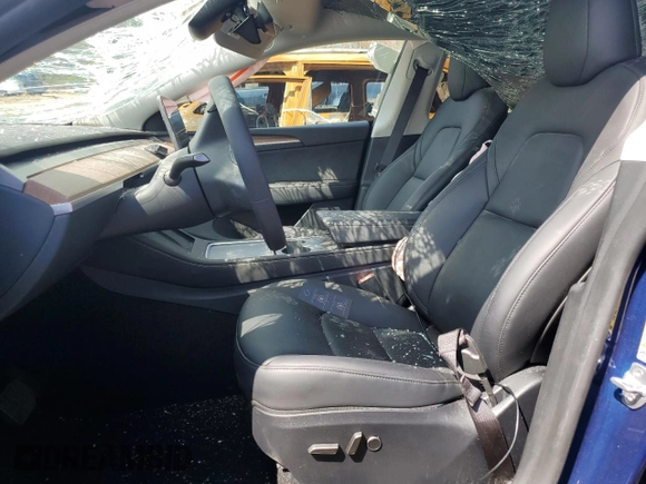 2024 Tesla Model Y Long Range with VIN 7SAYGDEE6RF036075, listed as a Copart auction lot 51275845 with Not Provided miles and Salvage Title. Bid and sale history available at DreamBid. Image 7.