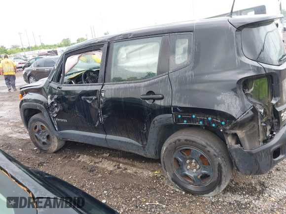 2017 Jeep Renegade Sport z VIN ZACCJBAB9HPF85169, wystawiony jako IAAI lot #42436578 z przebiegiem Nie podano mil oraz . Historia ofert i sprzedaży dostępna na DreamBid. Obrazek 13.