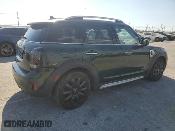 2018 MINI Countryman Cooper S E with VIN WMZYU7C49J3E56564, listed as a Copart auction lot 70389084 with 27,865 mi miles and Salvage Title. Bid and sale history available at carsss.com. Image 3.