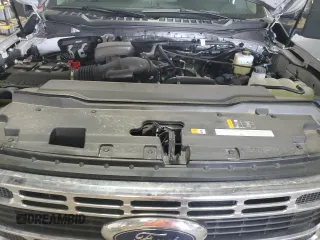 2023 Ford F-250 XL with VIN 1FT7X2BN8PED57681, listed as a Copart auction lot 58341604 with 8,220 mi miles and Salvage title. Bid and sale history available at DreamBid. Image 12.