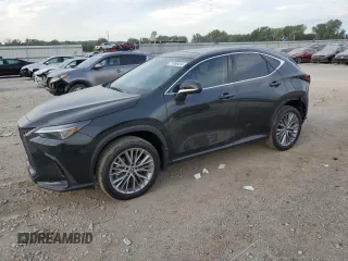 2024 Lexus NX 350 Luxury z VIN 2T2HGCEZ6RC051878, wystawiony jako Copart lot #71955414 z przebiegiem 10 736 mil mil oraz Szkoda całkowita • Salvage title. Historia ofert i sprzedaży dostępna na DreamBid. Obrazek 1.