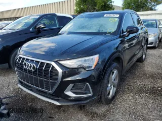 2019 Audi Q3 Premium with VIN WA1AECF37K1076119, listed as a Copart auction lot 49902943 with 56,621 mi miles. Bid and sale history available at carsss.com. Image 1.