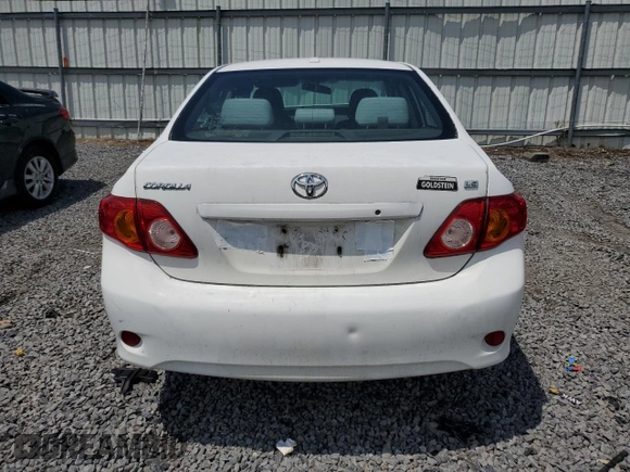 2010 Toyota Corolla with VIN 2T1BU4EE5AC277680, listed as a Copart auction lot 62550195 with Not provided miles and Salvage title. Bid and sale history available at DreamBid. Image 6.