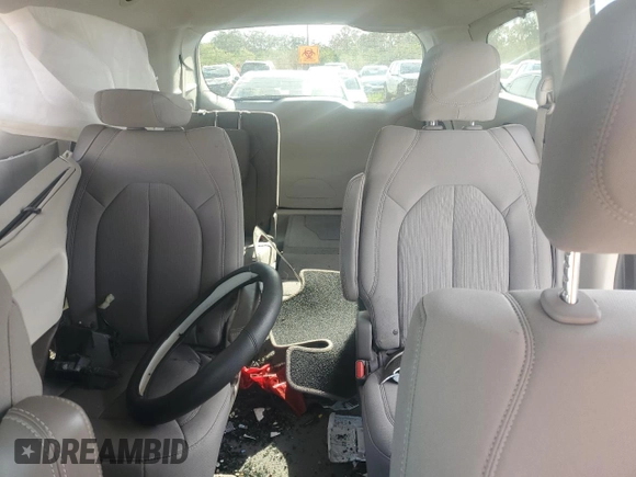 2021 Chrysler Pacifica Touring with VIN 2C4RC1FG1MR510121, listed as a Copart auction lot 78366954 with 34,296 mi miles and Salvage title. Bid and sale history available at DreamBid. Image 10.