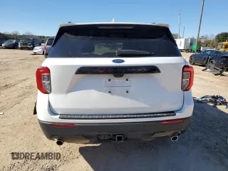 2023 Ford Explorer ST-Line with VIN 1FMSK7KH0PGB52842, listed as a Copart auction lot 88803645 with 20,888 mi miles and Salvage Title. Bid and sale history available at carsss.com. Image 6.