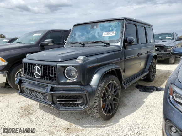 2020 Mercedes-Benz G-Class AMG G 63 with VIN WDCYC7HJ0LX335104, listed as a Copart auction lot 77657534 with NaN miles and Non Repairable. Bid and sale history available at carsss.com. Image 1.