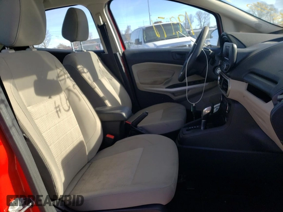 2020 Ford EcoSport S with VIN MAJ6S3FL5LC319202, listed as a Copart auction lot 42954155 with 19,971 mi miles and Non Repairable. Bid and sale history available at DreamBid. Image 5.
