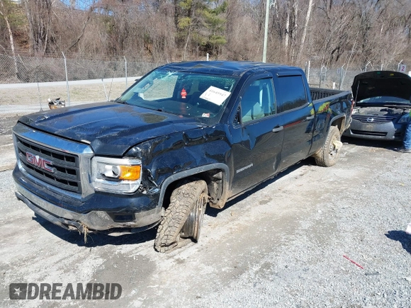 2014 GMC Sierra 1500 with VIN 3GTU2TEH6EG197593, listed as a IAAI auction lot 41645947 with 236,667 mi miles. Bid and sale history available at carsss.com. Image 2.