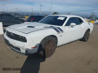 2015 Dodge Challenger R/T with VIN 2C3CDZAT3FH733392, listed as a IAAI auction lot 41633070 with 145,074 mi miles. Bid and sale history available at carsss.com. Image 2.