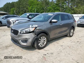2017 Kia Sorento LX with VIN 5XYPG4A58HG286830, listed as a Copart auction lot 57672905 with 147,093 mi miles and Salvage title. Bid and sale history available at DreamBid. Image 1.