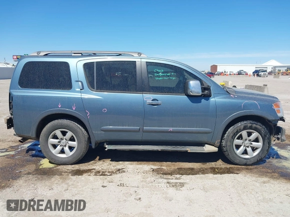 2011 Nissan Armada SV with VIN 5N1BA0ND2BN618049, listed as a IAAI auction lot 41838749 with 198,670 mi miles and . Bid and sale history available at DreamBid. Image 14.
