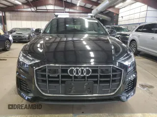 2021 Audi Q8 Premium Plus with VIN WA1BVAF15MD035173, listed as a Copart auction lot 42210225 with 55,389 mi miles and Clean Title. Bid and sale history available at carsss.com. Image 5.
