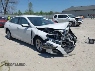 2020 Chevrolet Malibu LS with VIN 1G1ZC5ST3LF047312, listed as a IAAI auction lot 42109712 with 53,525 mi miles and . Bid and sale history available at DreamBid. Image 1.