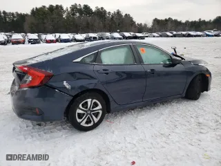 2017 Honda Civic Sedan LX with VIN 19XFC2F59HE228680, listed as a Copart auction lot 44736985 with 192,685 mi miles and Salvage Title. Bid and sale history available at carsss.com. Image 3.