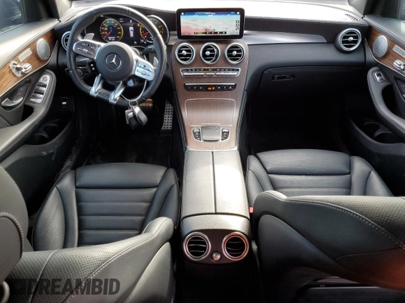 2020 Mercedes-Benz GLC with VIN W1N0G6EB3LF769353, listed as a Copart auction lot 49112485 with 26,326 mi miles and Salvage Title. Bid and sale history available at carsss.com. Image 8.