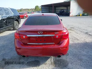 2015 Infiniti Q50 Premium with VIN JN1BV7AP1FM340227, listed as a IAAI auction lot 41662965 with 129,766 mi miles. Bid and sale history available at carsss.com. Image 17.