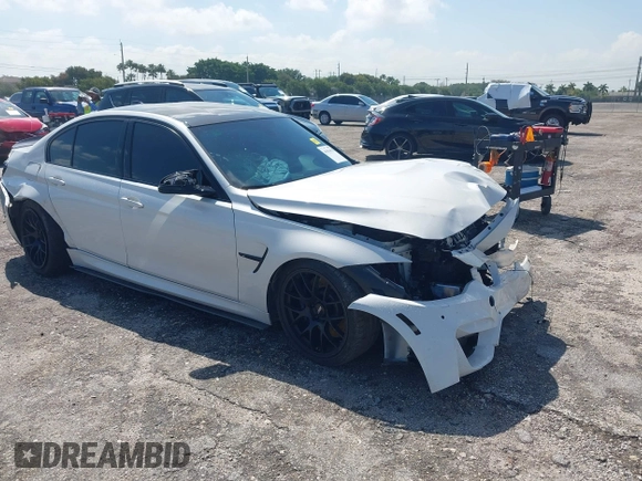 2015 BMW M3 with VIN WBS3C9C55FP806151, listed as a IAAI auction lot 41934925 with 58,071 mi miles and . Bid and sale history available at DreamBid. Image 1.