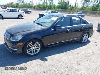 2013 Mercedes-Benz C-Class C 250 Sport with VIN WDDGF4HB5DA862291, listed as a IAAI auction lot 42019950 with Not Provided miles. Bid and sale history available at carsss.com. Image 2.