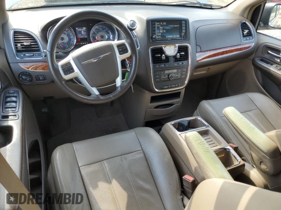 2014 Chrysler Town & Country Touring with VIN 2C4RC1BGXER438570, listed as a Copart auction lot 50008645 with 176,562 mi miles and Salvage Title. Bid and sale history available at carsss.com. Image 8.