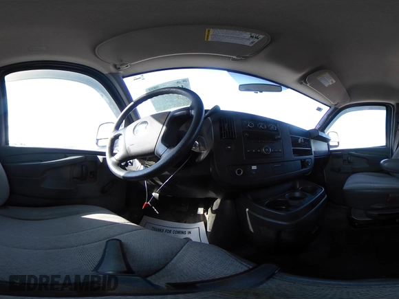 2010 Chevrolet Express Cargo Van with VIN 1GCUGADX0A1182689, listed as a IAAI auction lot 41554281 with 107,929 mi miles. Bid and sale history available at carsss.com. Image 18.