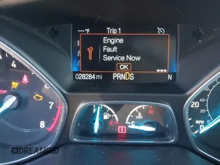 2018 Ford Escape S with VIN 1FMCU0F77JUA84538, listed as a IAAI auction lot 41611602 with 28,284 mi miles and . Bid and sale history available at carsss.com. Image 15.