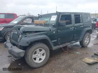 2010 Jeep Wrangler Unlimited Sport with VIN 1J4BA3H16AL163816, listed as a IAAI auction lot 41556866 with 160,224 mi miles. Bid and sale history available at carsss.com. Image 17.