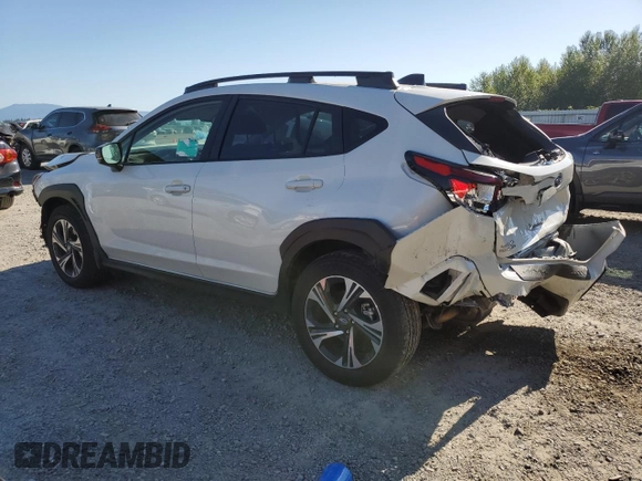 2024 Subaru Crosstrek Premium with VIN JF2GUADC7RH358824, listed as a Copart auction lot 64696895 with 20,433 mi miles and Salvage title. Bid and sale history available at DreamBid. Image 2.