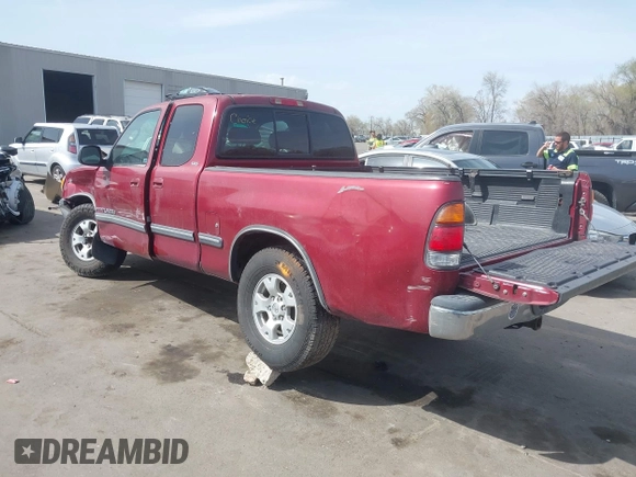 2001 Toyota Tundra SR5 with VIN 5TBRT34171S211237, listed as a IAAI auction lot 41980162 with 390,216 mi miles. Bid and sale history available at carsss.com. Image 3.