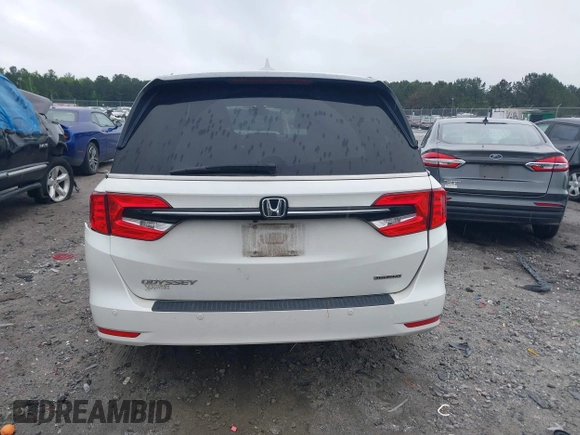 2022 Honda Odyssey Touring with VIN 5FNRL6H87NB058420, listed as a IAAI auction lot 42234499 with 78,633 mi miles and . Bid and sale history available at DreamBid. Image 16.