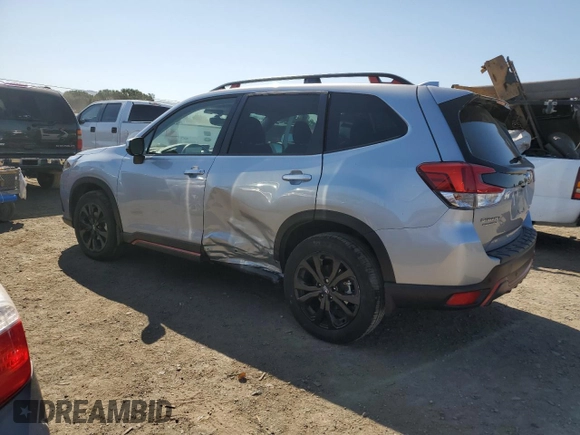 2023 Subaru Forester Special Sports with VIN JF2SKAJC8PH546995, listed as a Copart auction lot 62871705 with 22,773 mi miles and Salvage title. Bid and sale history available at DreamBid. Image 2.