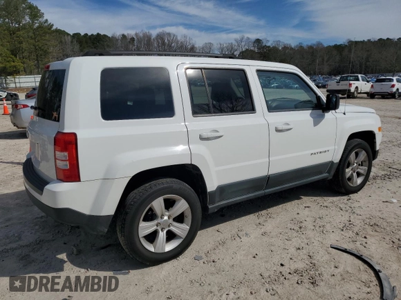 2011 Jeep Patriot Latitude with VIN 1J4NF1GB9BD207381, listed as a Copart auction lot 47028315 with 106,142 mi miles and Clean Title. Bid and sale history available at DreamBid. Image 3.