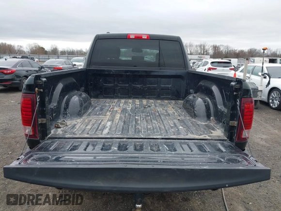 2014 Ram 1500 Express with VIN 1C6RR7FT9ES375363, listed as a IAAI auction lot 41653702 with 153,240 mi miles. Bid and sale history available at carsss.com. Image 8.