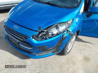 2017 Ford Fiesta SE with VIN 3FADP4EJ2HM158151, listed as a IAAI auction lot 41624161 with 61,284 mi miles. Bid and sale history available at carsss.com. Image 6.