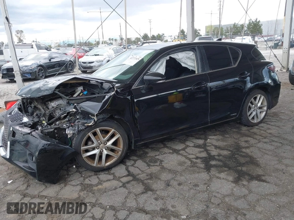 2016 Lexus CT 200h with VIN JTHKD5BH1G2256545, listed as a IAAI auction lot 41777529 with 115,574 mi miles and . Bid and sale history available at carsss.com. Image 2.