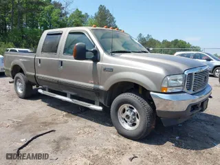 2003 Ford Super Duty F-250 XL with VIN 1FTNW21P03ED29932, listed as a IAAI auction lot 42041222 with 1 mi miles. Bid and sale history available at carsss.com. Image 1.