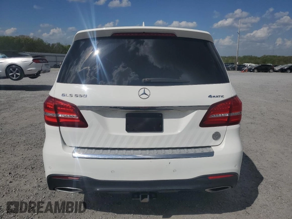 2017 Mercedes-Benz GLS 550 z VIN 4JGDF7DE4HA925901, wystawiony jako Copart lot #52094985 z przebiegiem 119 121 mil mil oraz Czysty tytuł • Clean title. Historia ofert i sprzedaży dostępna na DreamBid. Obrazek 6.