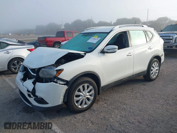 2016 Nissan Rogue SL with VIN 5N1AT2MT4GC771805, listed as a IAAI auction lot 41486830 with 117,381 mi miles. Bid and sale history available at carsss.com. Image 2.