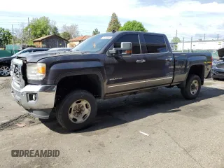 2015 GMC Sierra 2500HD SLT with VIN 1GT12ZE81FF178197, listed as a Copart auction lot 57853065 with Not provided miles and Salvage title. Bid and sale history available at DreamBid. Image 1.