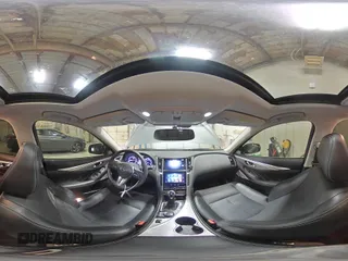 2023 Infiniti Q50 Luxe with VIN JN1EV7BP9PM512226, listed as a Copart auction lot 56002275 with 29,865 mi miles and Salvage title. Bid and sale history available at DreamBid. Image 15.
