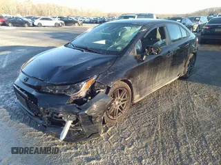 2021 Toyota Corolla SE with VIN 5YFS4MCE9MP090031, listed as a IAAI auction lot 41335232 with 57,128 mi miles. Bid and sale history available at carsss.com. Image 6.