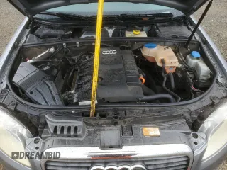 2007 Audi A4 2.0T with VIN WAUAF78E47A139559, listed as a Copart auction lot 48927115 with 157,320 mi miles and Salvage Title. Bid and sale history available at carsss.com. Image 12.