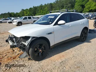 2018 Jaguar F-Pace 25t Premium with VIN SADCJ2FX4JA294089, listed as a Copart auction lot 52994485 with 86,501 mi miles and Salvage Title. Bid and sale history available at DreamBid. Image 1.