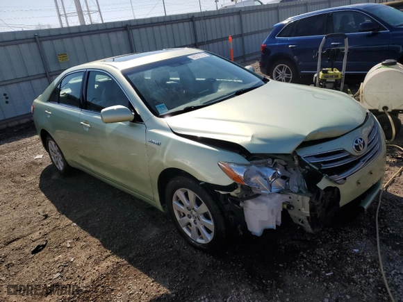 2007 Toyota Camry Hybrid with VIN JTNBB46K073005142, listed as a Copart auction lot 48031175 with 187,841 mi miles and Salvage Title. Bid and sale history available at carsss.com. Image 4.