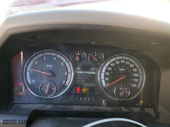 2010 Dodge Ram 1500 SLT with VIN 1D7RV1CT4AS114437, listed as a Copart auction lot 42445995 with 229,536 mi miles and Salvage Title. Bid and sale history available at carsss.com. Image 9.