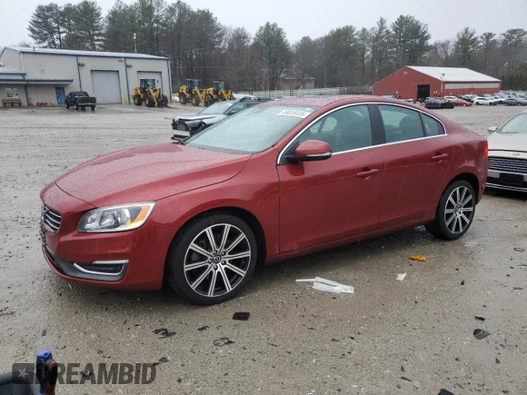 2015 Volvo S60 T5 Premier with VIN YV1612TB5F1308861, listed as a Copart auction lot 49028325 with 55,583 mi miles and Clean Title. Bid and sale history available at carsss.com. Image 1.